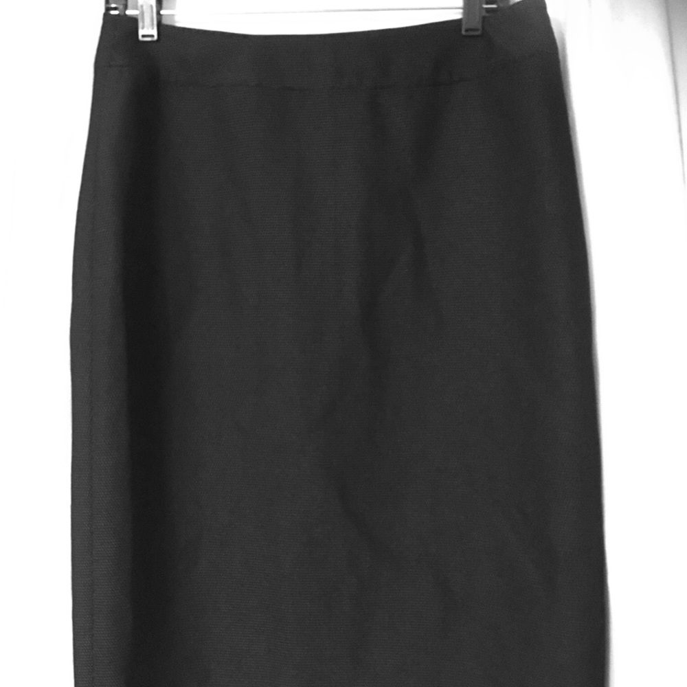 EUC work office classic black skirt